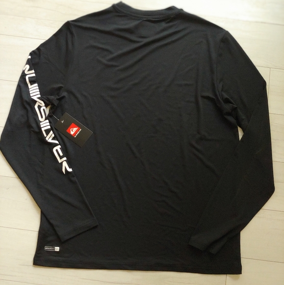 QUIKSILVER NEW Omni Session Long Sleeve Surf Tee Rashguard - Picture 3 of 7